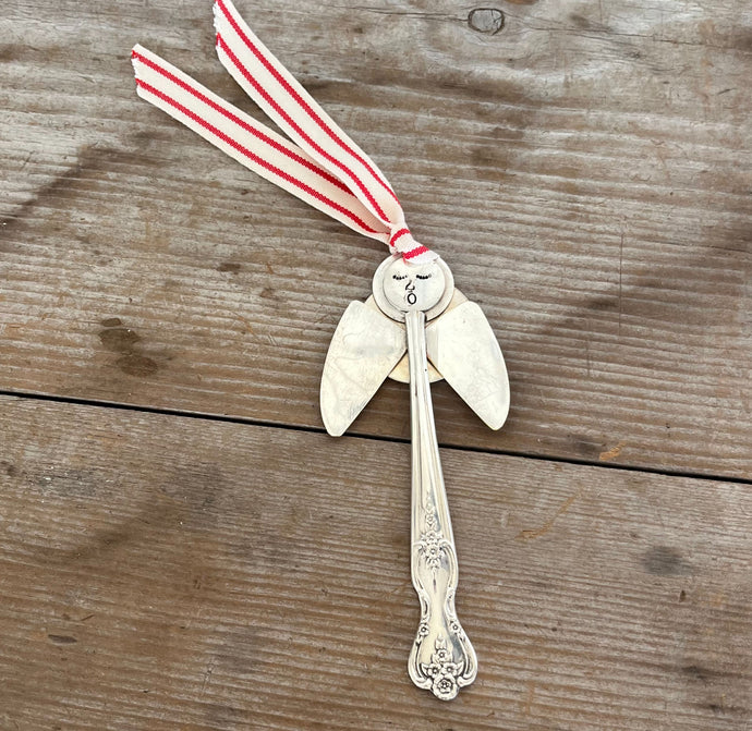 Artisan Angel - Upcycled Silverware Pieces - EMMA - #5755