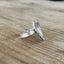 Heart spoon ring showing scrap-bin spoon neck shank and William Rogers Cotillion pattern from 1937