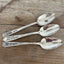 Silverplate spoons transformed into Spoon Theory awareness keepsakes with hand-stamped encouragement messages