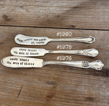 SWEET DREAMS ARE MADE OF CHEESE - HAND Stamped Spreader