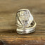 Texas Souvenir Spoon Coil Wrap Ring
