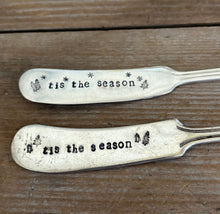 TIS THE SEASON - HAND Stamped Cheese Spreader