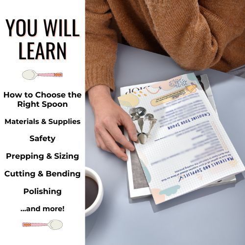 PDF | Make A Spoon Ring Guide | How To Make A Spoon Ring With Tools You Already Have