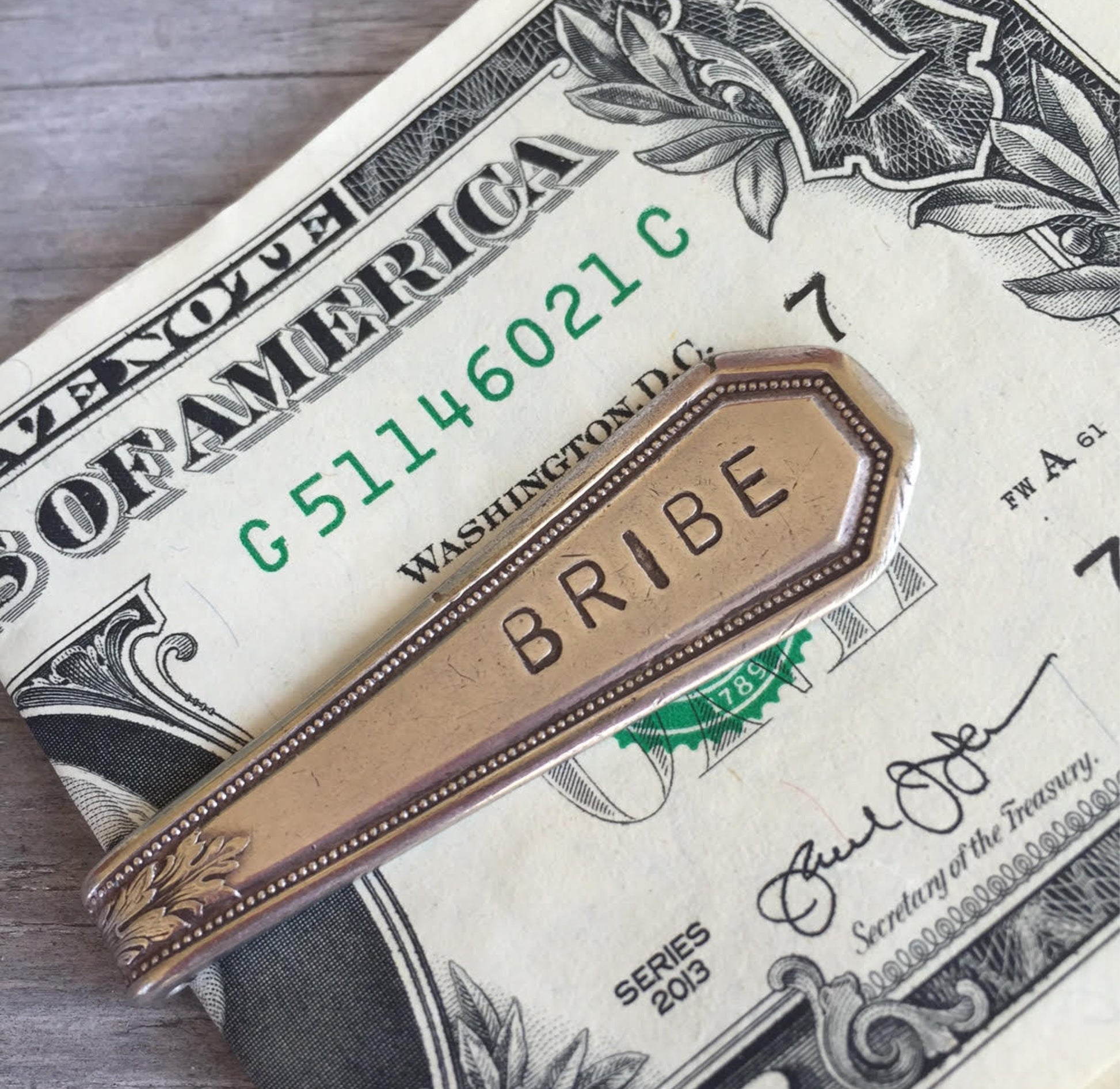 SPOON MONEY CLIP MAYFAIR BRIBE