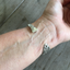 Badass Spoon Cuff Bracelet Shown on model wrist