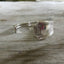 1881 Rogers Grecian pattern spoon cuff bracelet detailed view - handcrafted from upcycled vintage silverware - Laughing Frog Studio