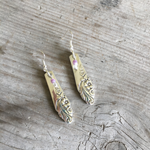 Spoon Earrings Oneida Evening Star