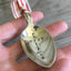 Stamped Spoon Ornament - MERRY CHRISTMAS cross - #2072