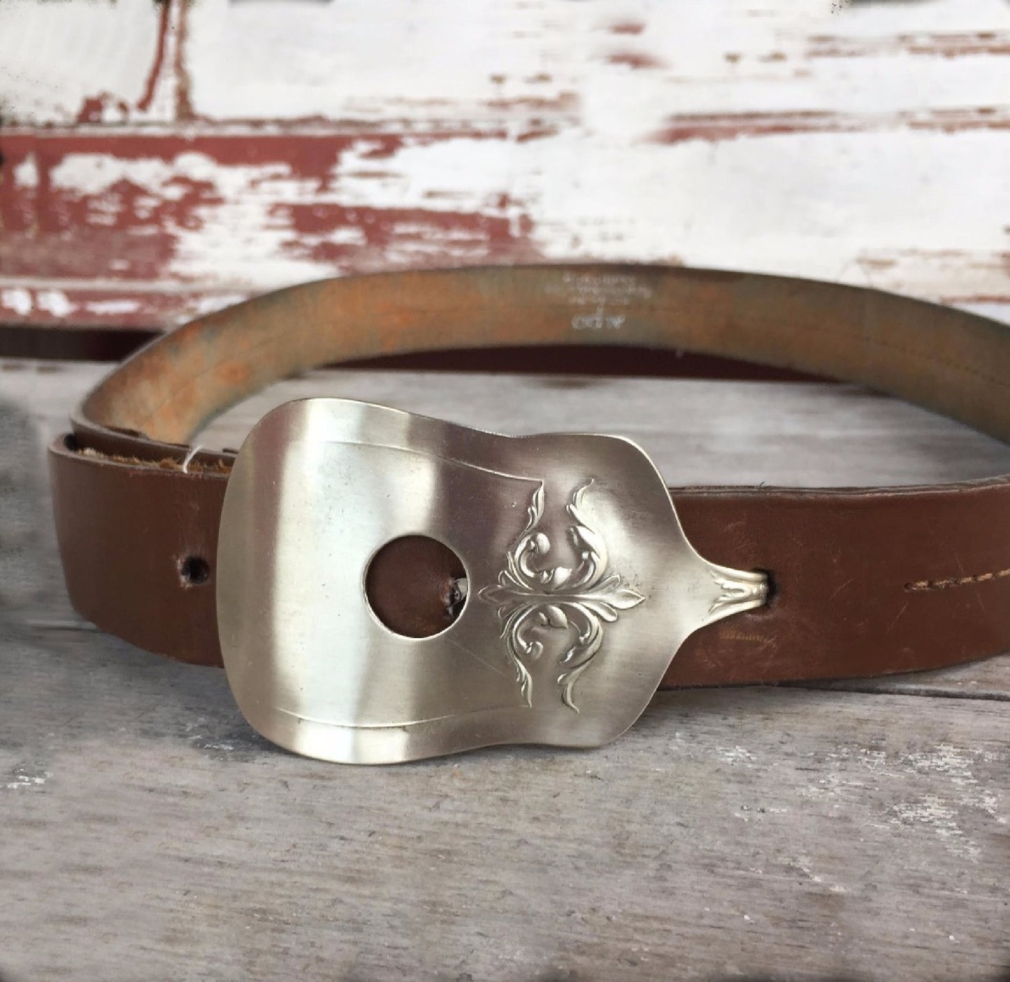 Spoon Belt Buckle - #2094