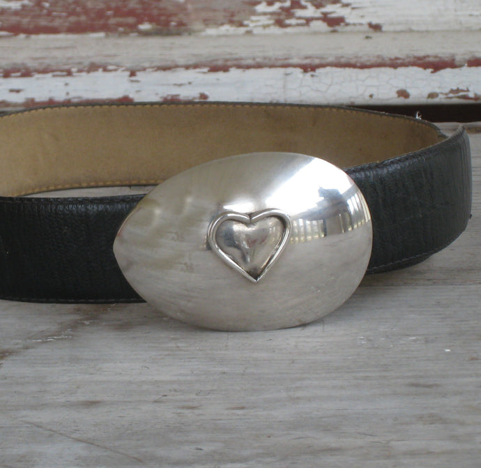 Spoon Belt Buckle - Heart #2295