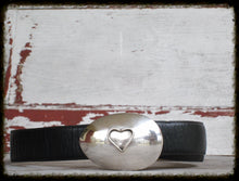 Spoon Belt Buckle - Heart #2295
