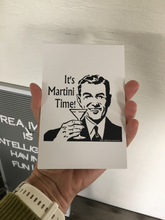Postcard - It's Martini Time
