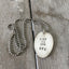 Stamped Spoon Necklace - WTF IS THE BFD?