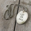 Stamped Spoon Necklace - WTF IS THE BFD?