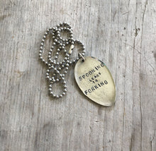 Hand Stamped Spoon Jewelry