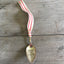Stamped Spoon Ornament PEACE ON EARTH
