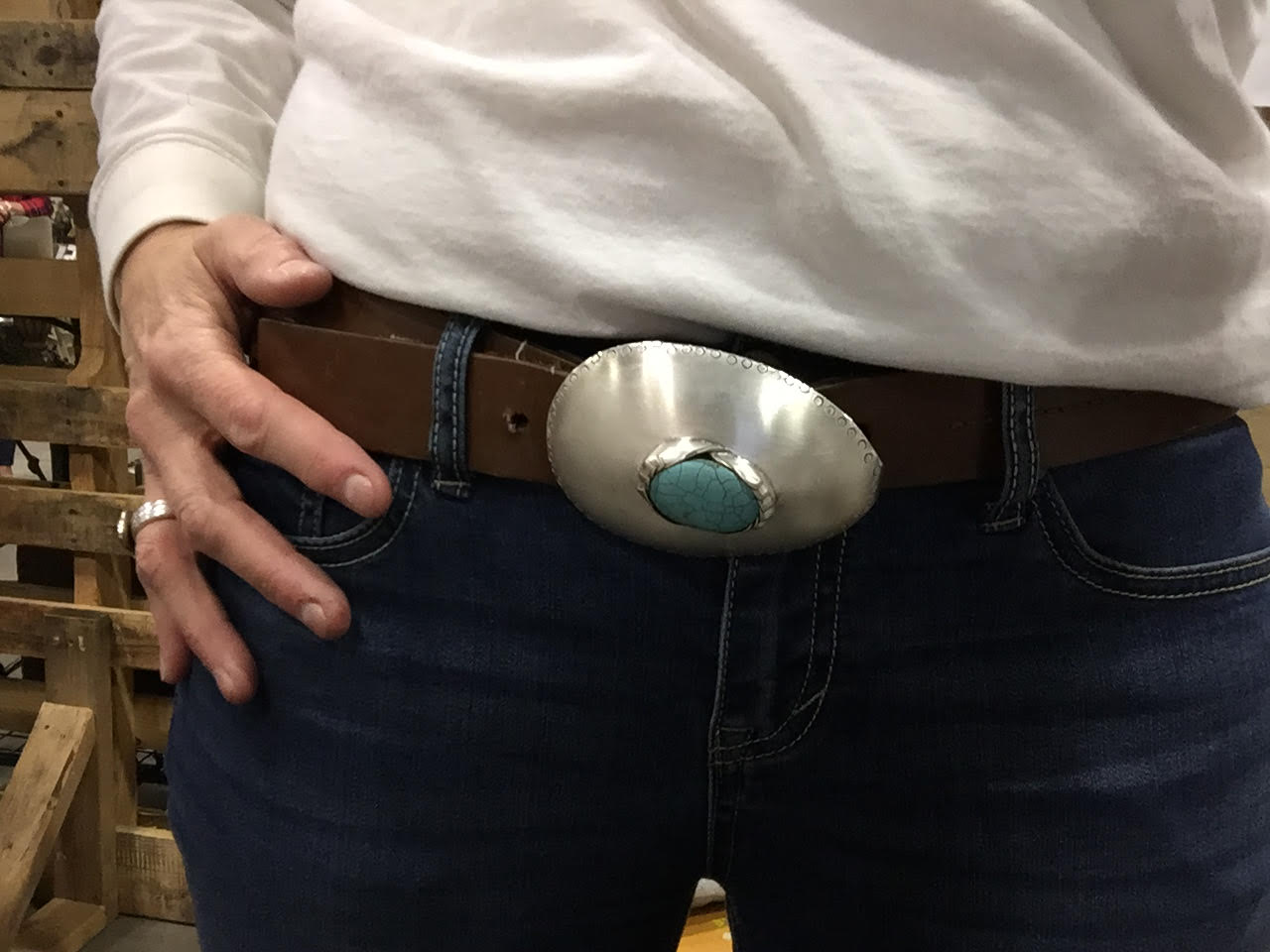 Spoon Belt Buckle - #3117