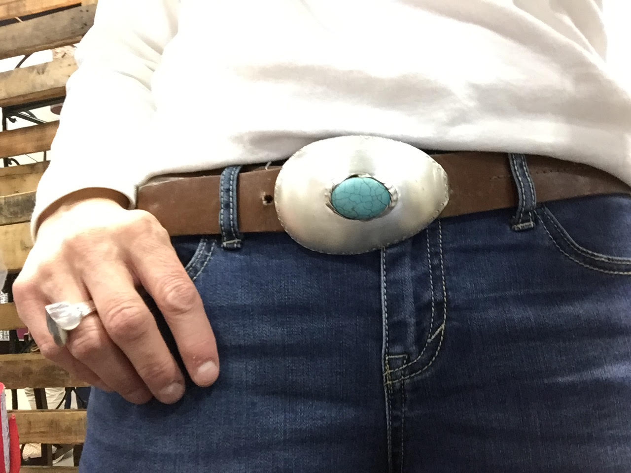Spoon Belt Buckle - #3117