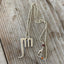 SALE Fork Elephant Necklace - #3209