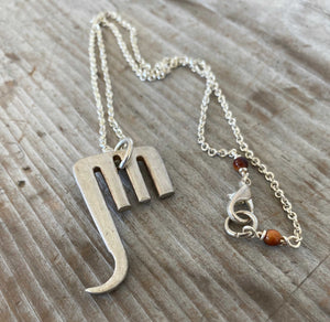 SALE Fork Elephant Necklace - #3209