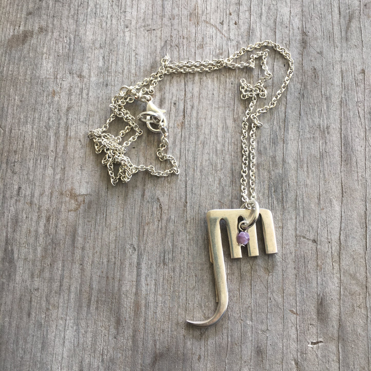 SALE Fork Elephant Necklace - #3238