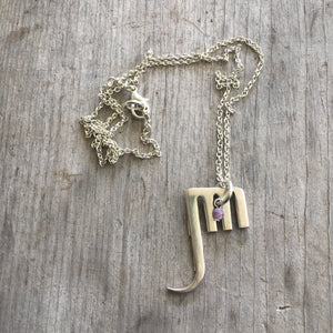 SALE Fork Elephant Necklace - #3238