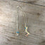 Spoon Artisan Necklace in the shape of a Quarter Rest and Eighth Note Musical Symbols