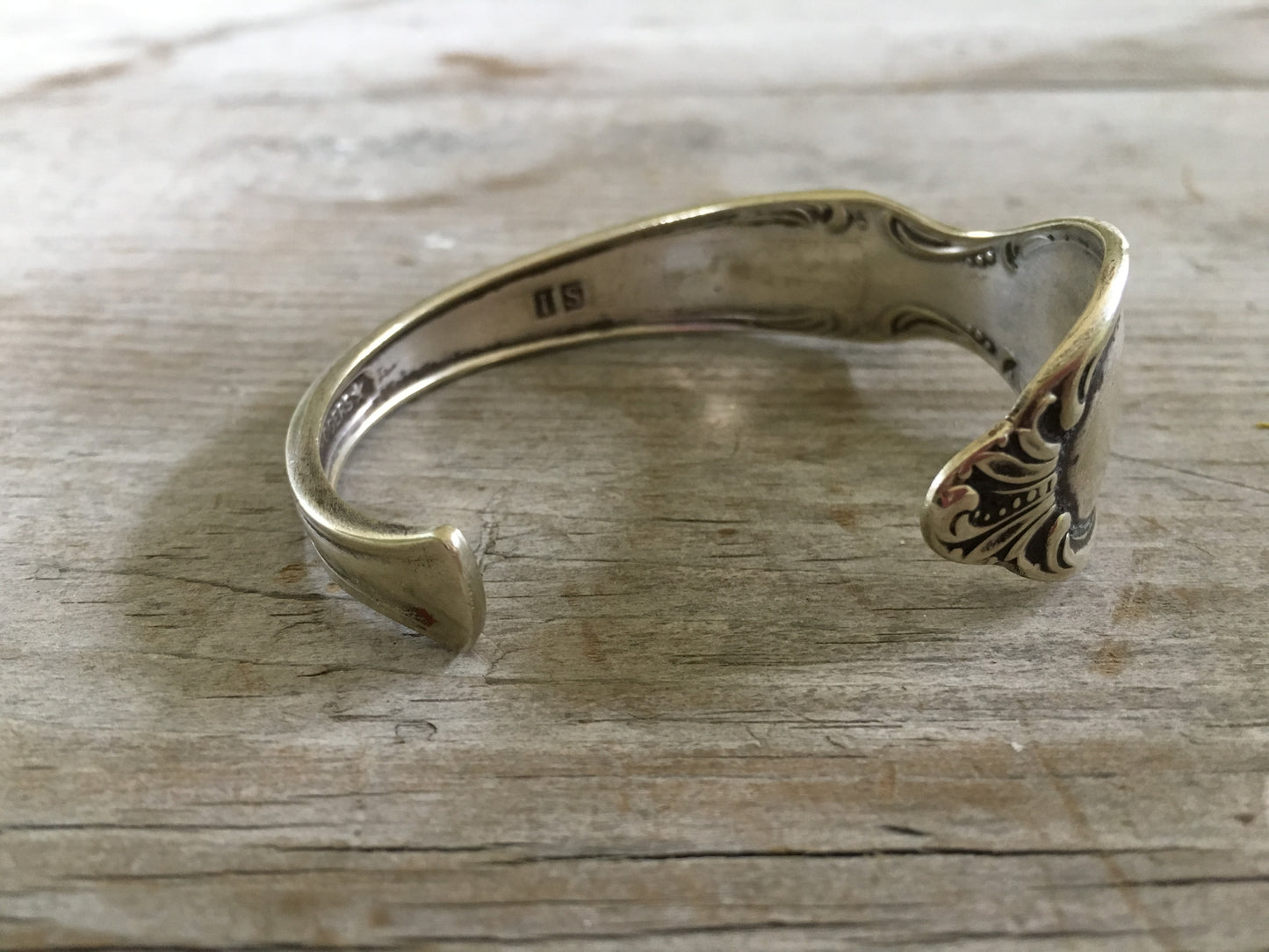 Spoon Cuff Bracelet - BELIEVE- PRECIOUS MIRROR - #3386