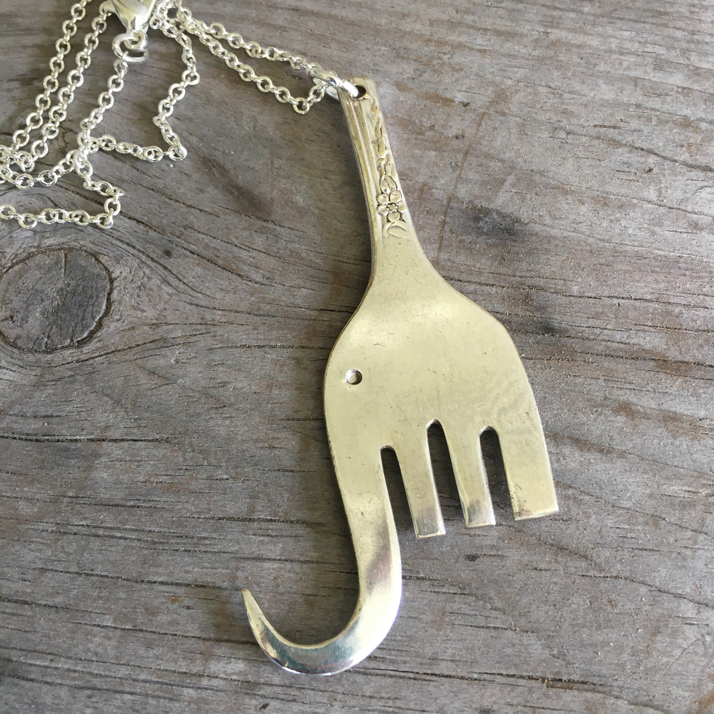 Fork Elephant Necklace - #4414