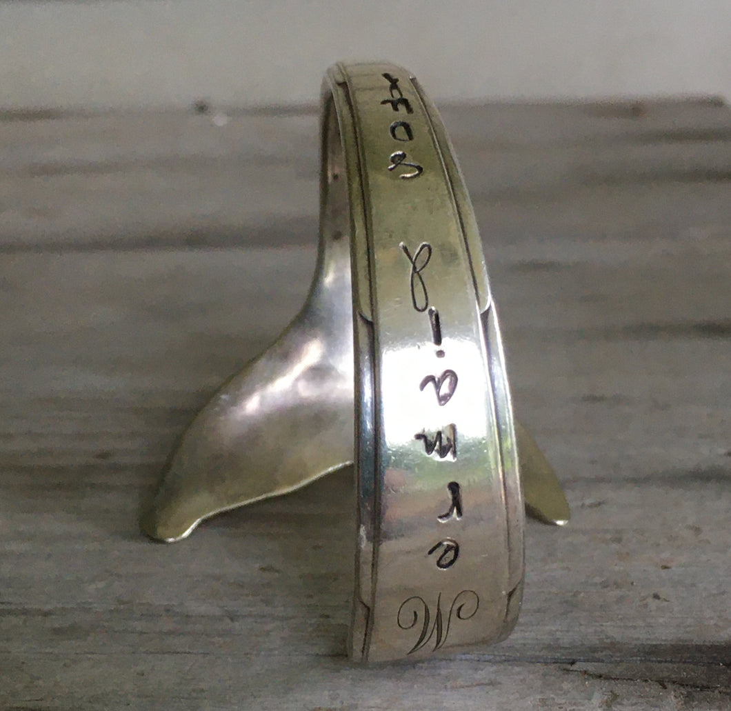 SALE Spoon Cuff Bracelet - MERMAID SOUL - #3457