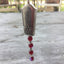 Bell Necklace made from upcycled silverware knife