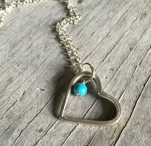 Fork Tine Heart Necklace - #3502