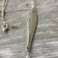 Spoon Necklace with Monogram "L" - #3673