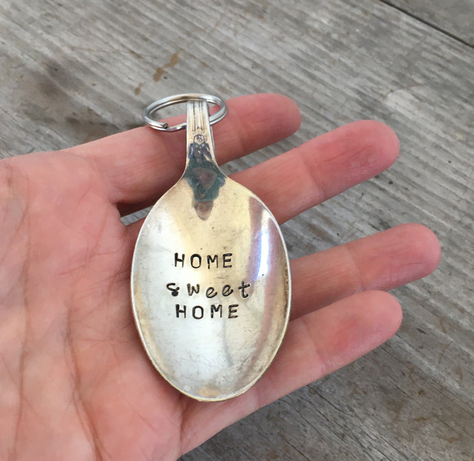 Spoon Key Chain - HOME SWEET HOME - #3685