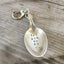 The Key to My Heart Hand Stamped Spoon Keychain