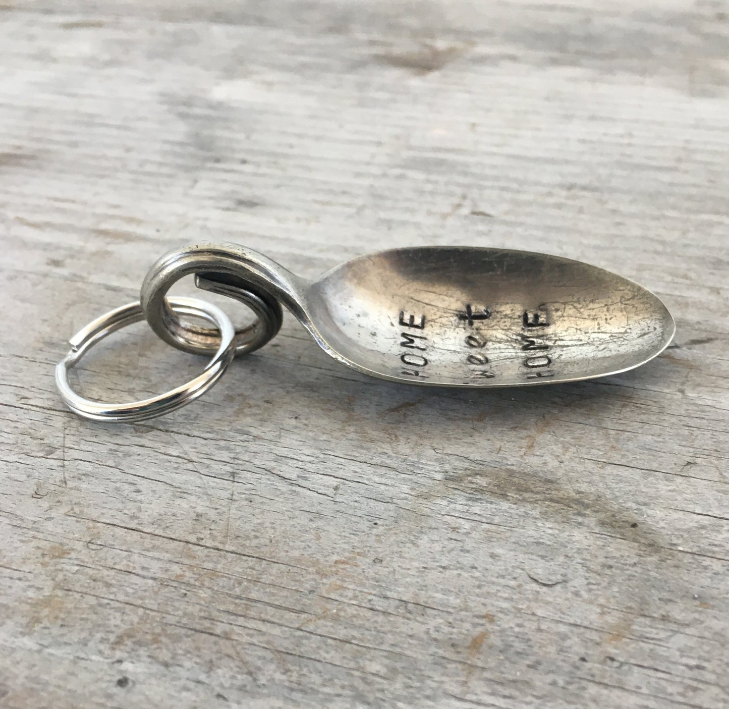 SALE Spoon Key Chain - HOME SWEET HOME - #3743