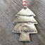 Upcycled Silverware Spoon Ornament Christmas Tree Shaped