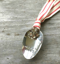 Stamped Spoon Ornament - JOYEUX NOEL - #3864