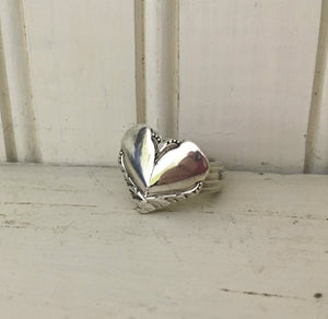 Vintage William Rogers Avalon Spoon Made into a spoon ring 