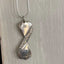 SALE Spoon Handle Double Heart Necklace