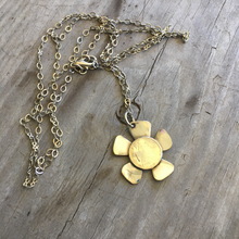 Flower Necklace - Upcycled Spoon Jewelry