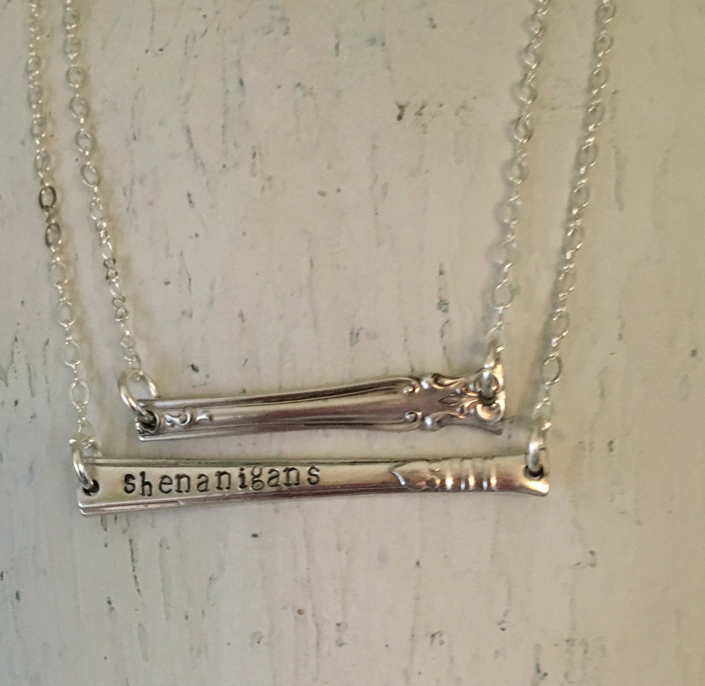 Scrap Bar Necklace - SHENANIGANS - #4001