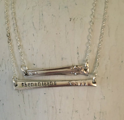 Scrap Bar Necklace - SHENANIGANS - #4001