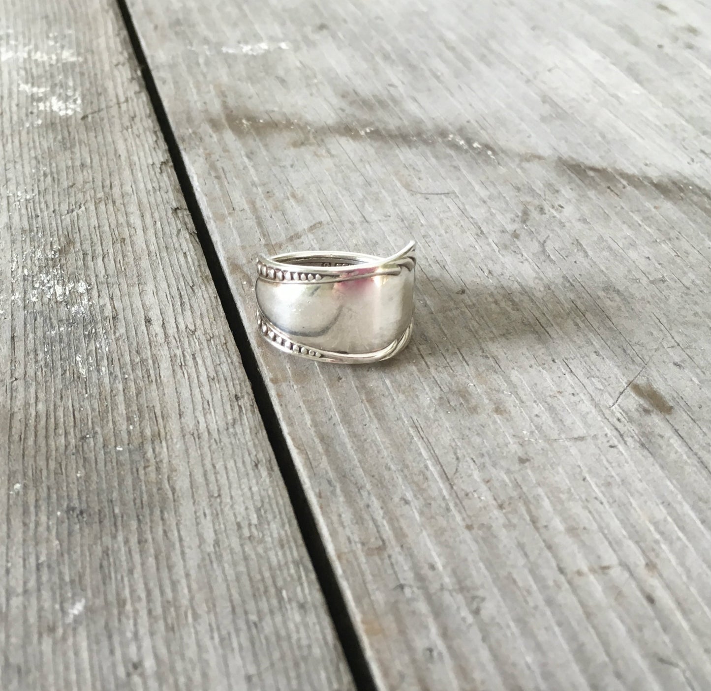 Spoon Ring Size 10 Holmes and Edwards Unique