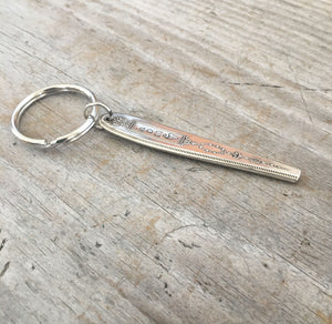 Upcycled Silverware Spoon Handle Keychain