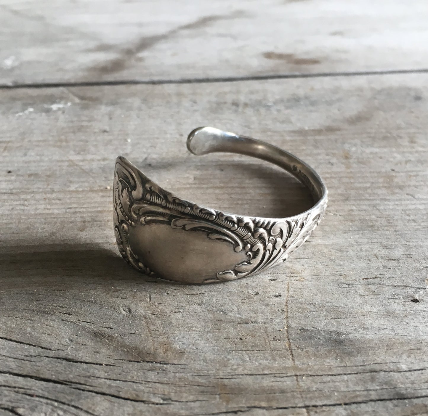 Antique Spoon Cuff Bracelet 1881 Rogers Elmore