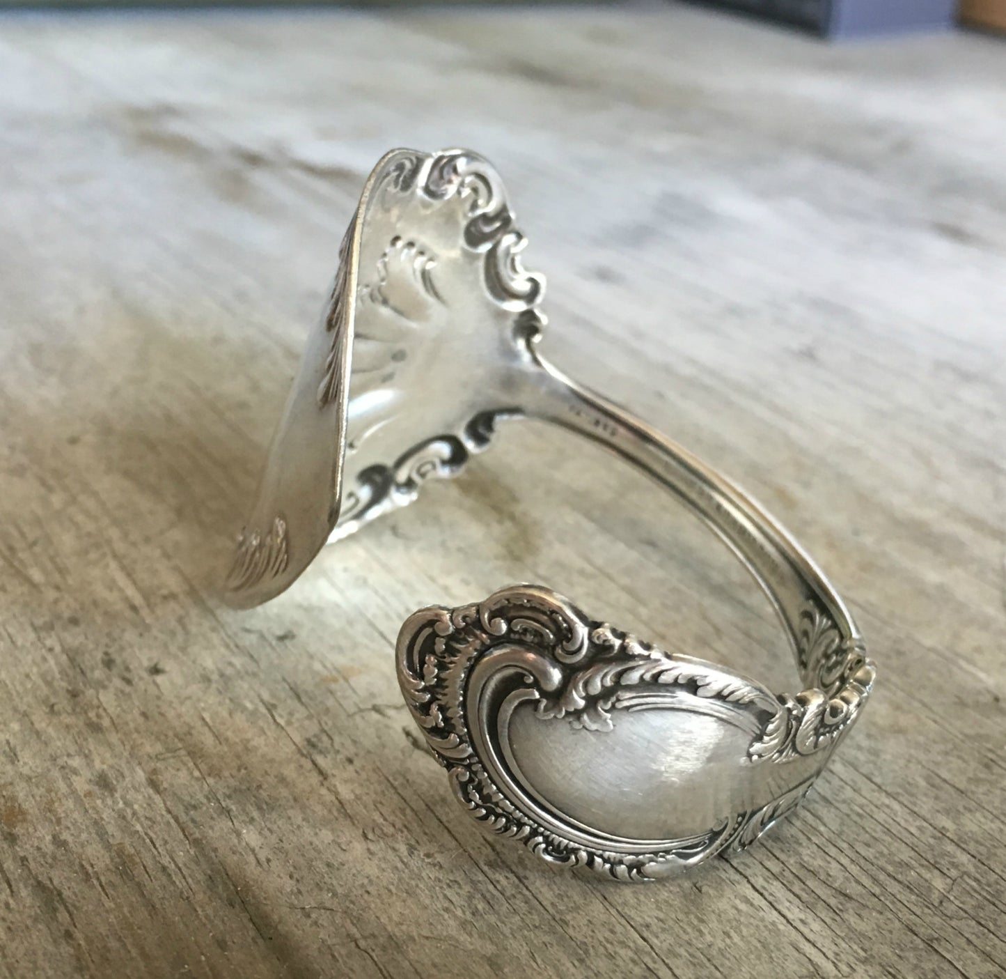 Spoon Cuff Bracelet - Rogers Aldine - #4207