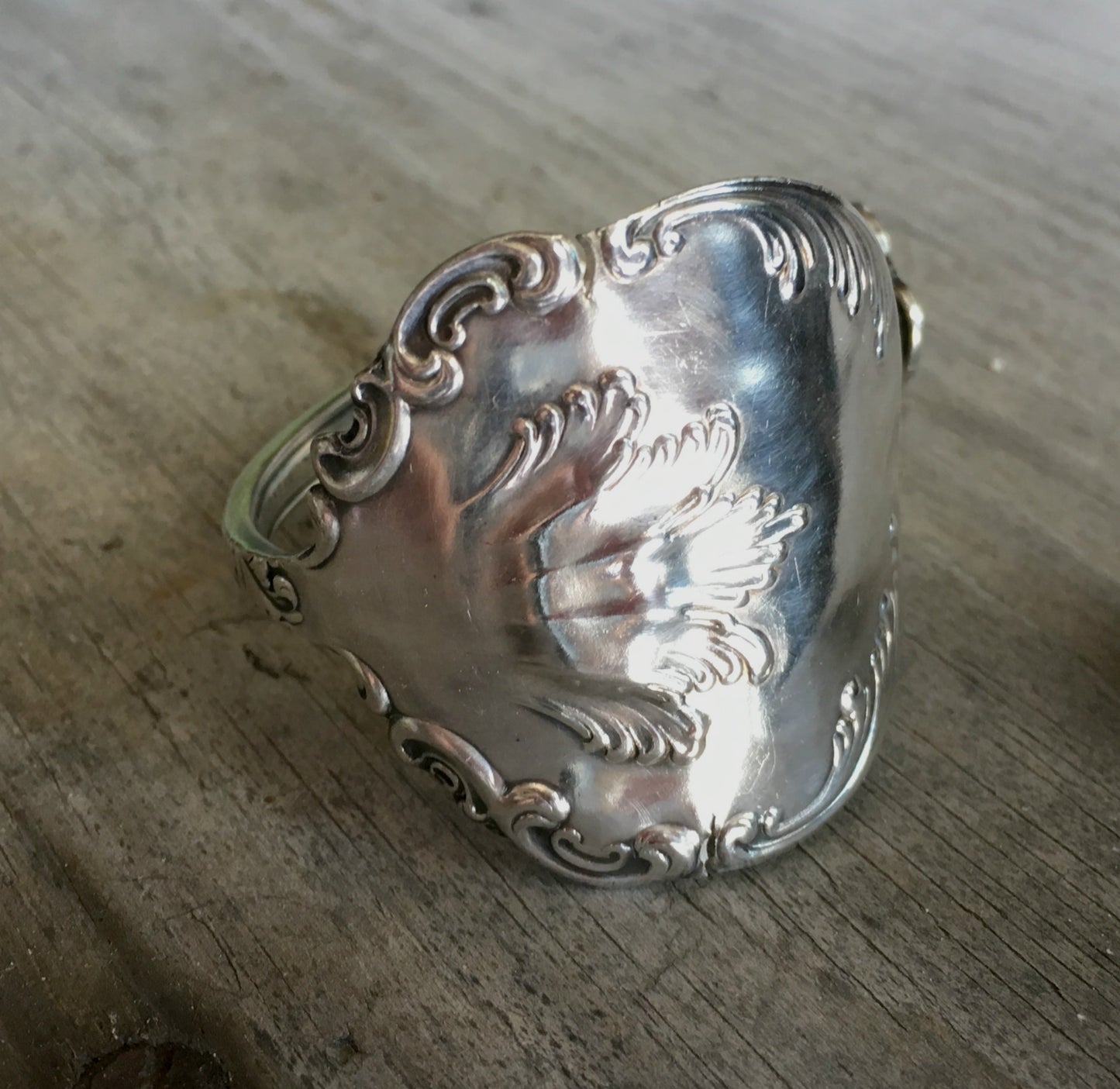 Spoon Cuff Bracelet - Rogers Aldine - #4207