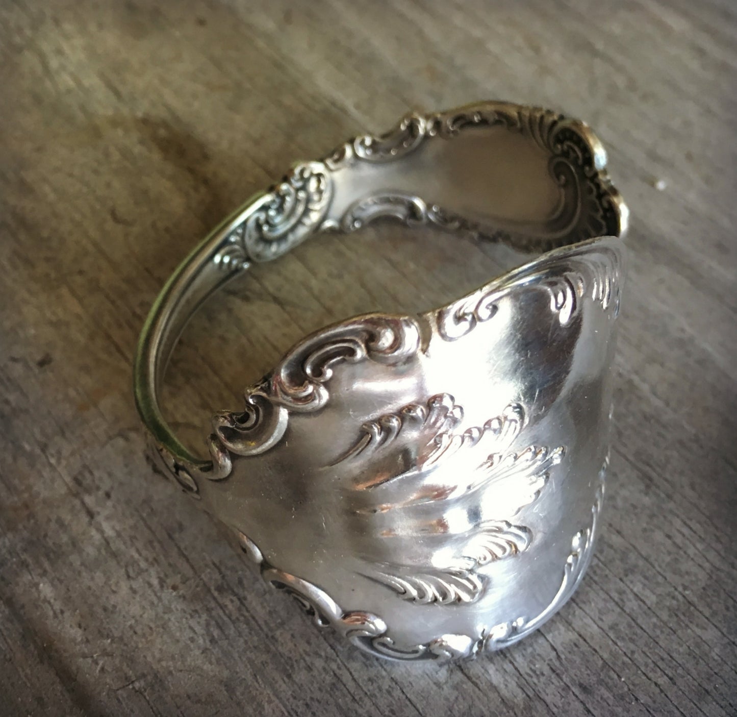 Spoon Cuff Bracelet - Rogers Aldine - #4207