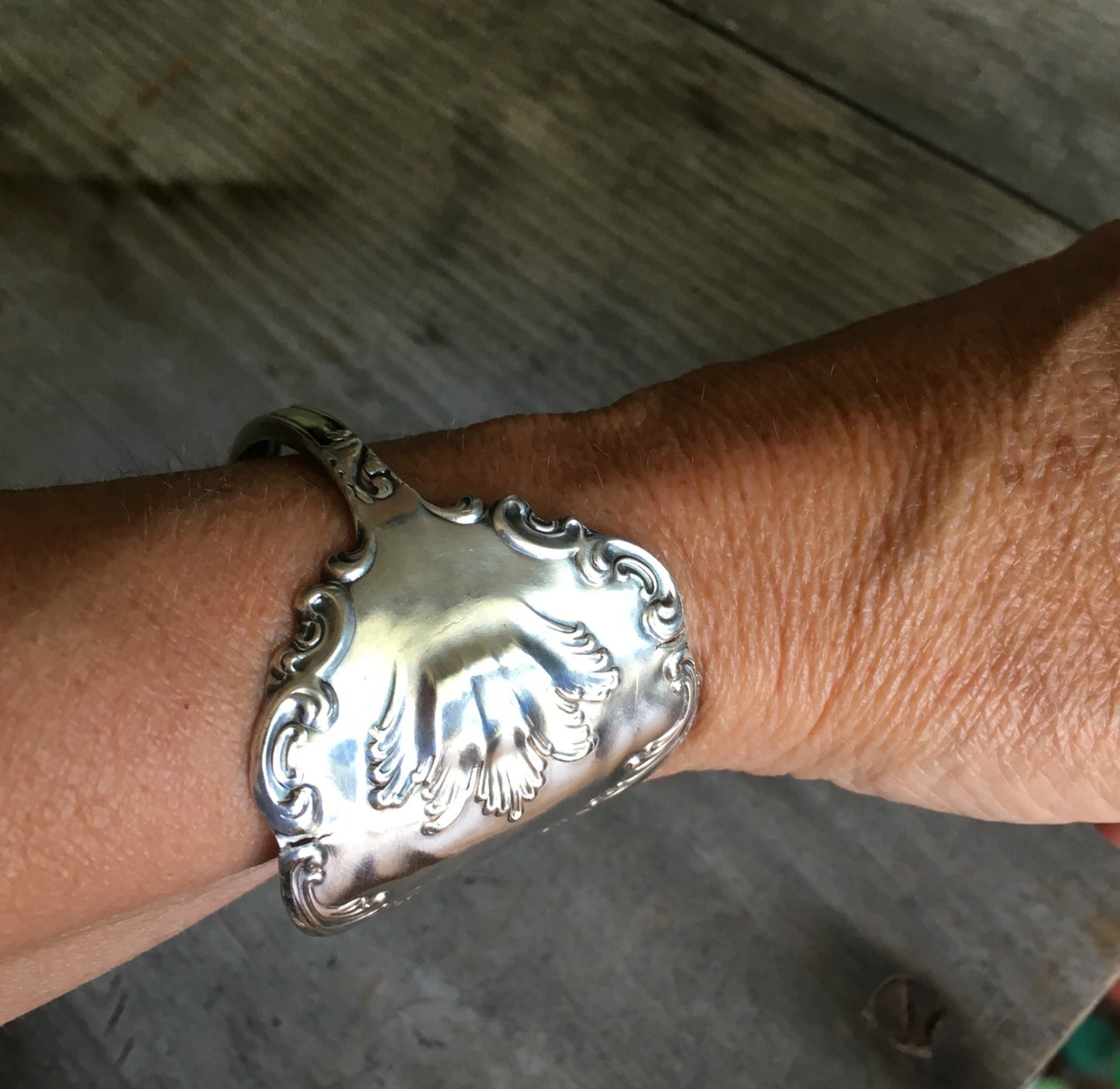 Spoon Cuff Bracelet - Rogers Aldine - #4207